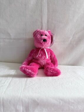 Ty Beanie Baby Bear Kids Toy - Soft Cuddly Stuffed Animal